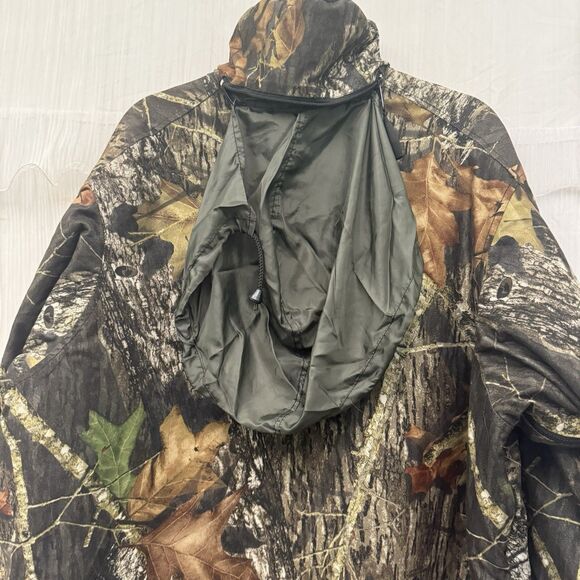 Bill Mass Mossy Oak Break Up Camo Jacket Coat XL Quilted Hunting Streetwear - Picture 3 of 10